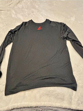 BSN SPORTS Accelerate Everything Performance Long Sleeve Shirt Black Large
